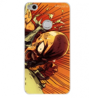 Coque One Punch Man Huawei Saitama Fight