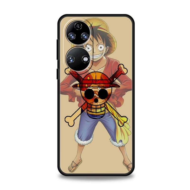 Coque One Piece Huawei Luffy skull