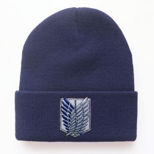 Bonnet Attaque des Titans Bleu