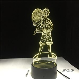 Lampe Acrylique Luffy