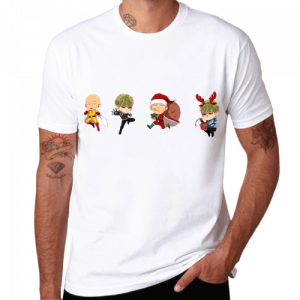 T-Shirt Saitama Manga Noël