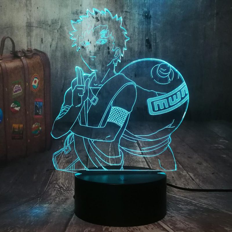 Lampe 3D Naruto