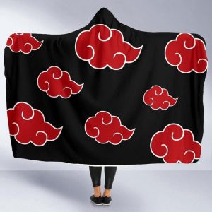 Plaid à Capuche Naruto Nuage Akatsuki