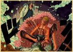 Poster One Piece Don Quichotte Doflamingo 35 X 50 cm