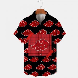 Chemise Naruto Nuage Akatsuki