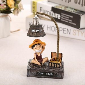 Figurine One Piece Luffy Lampadaire