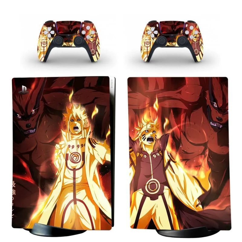 Stickers PS5 Naruto et Minato Chakra Mode