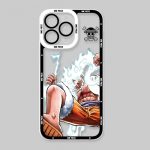 Coque iPhone One Piece Luffy Destruction