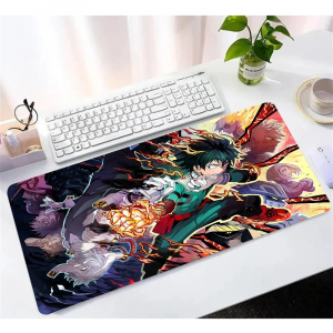 Tapis de Souris My Hero Academia Izuku VS Vilains