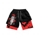 Short Muscu Itachi Corbeaux