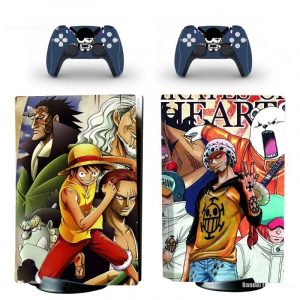 Stickers PS5 One Piece Luffy & Trafalgar