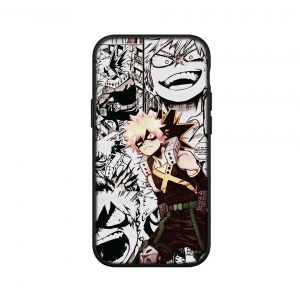 Coque iPhone My Hero Academia Bakugo Manga