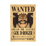 Poster One Piece Wanted Roger