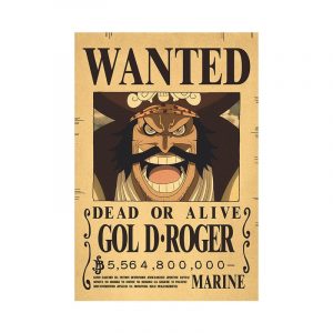 Poster One Piece Wanted Roger