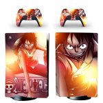 Stickers PS5 One Piece Luffy Rage