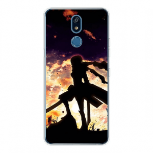 Coque Attaque des Titans LG V30 Plus