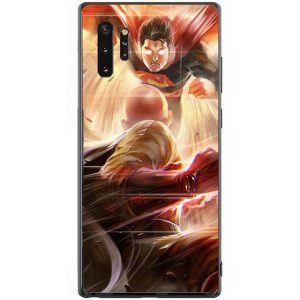 Coque One Punch Man Samsung Saitama vs Superman