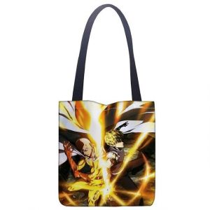 Sac Cabas One Punch Man Saitama et Genos