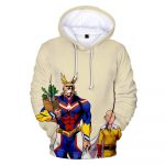 Sweat Saitama et All Might