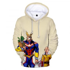 Sweat Saitama et All Might