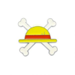 Pin's One Piece Os & Chapeau de Paille