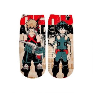 Chaussettes My Hero Academia Deku & Kacchan