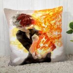 Housse de Coussin My Hero Academia Shoto Flamme