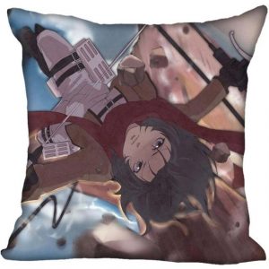 Housse de Coussin Attaque des Titans Mikasa