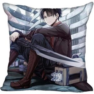 Housse de Coussin Attaque des Titans Levi