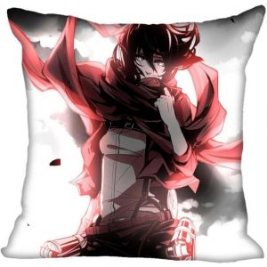 Housse de Coussin Attaque des Titans Mikasa Ackerman