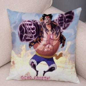 Housse de Coussin One Piece Luffy Gear 4