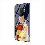 Coque One Punch Man Samsung Saitama Oups (Verre Trempé)