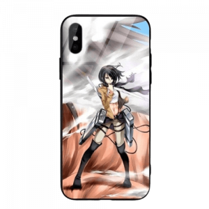 Coque iPhone Attaque des Titans Mikasa