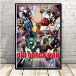 Tableau One Punch Man Héros