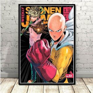 Tableau One Punch Man Shonen Jump