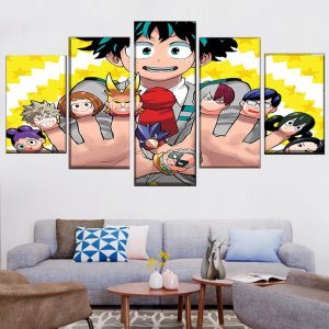 Tableau My Hero Academia Izuku et Yuei