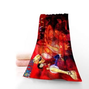 Serviette de Plage One Piece Monkey D. Luffy