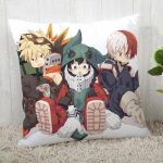 Housse de Coussin My Hero Academia Shoto Izuku Katsuki