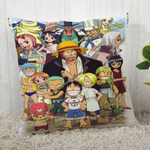 Housse de Coussin One Piece Aventures