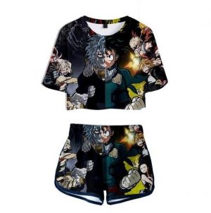 Pyjama My Hero Academia Héros vs Vilains