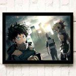 Poster My Hero Academia Deku Kacchan & Shoto