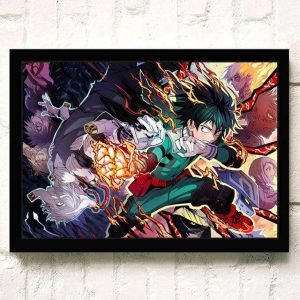 Poster My Hero Academia Izuku vs Overhaul