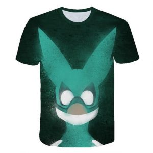 T-Shirt My Hero Academia Izuku Costume Héro