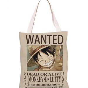 Sac Cabas One Piece Luffy Wanted