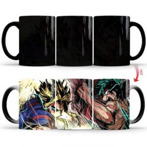 Mug Thermosensible All Might et Deku