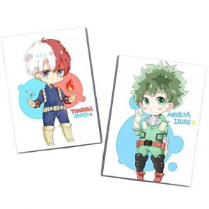 Cahier My Hero Academia Shoto et Izuku