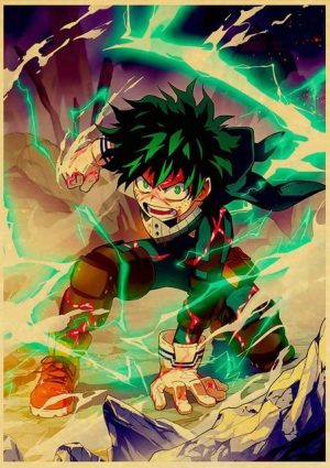 Poster My Hero Academia Izuku One for All