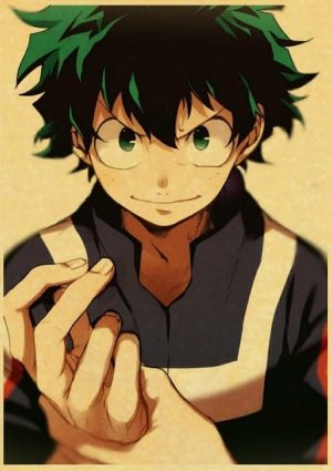 Poster My Hero Academia Détermination d'Izuku