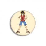 Pin's One Piece Capitaine Luffy