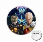 Pin's One Punch Man Saitama, Genos et Boros